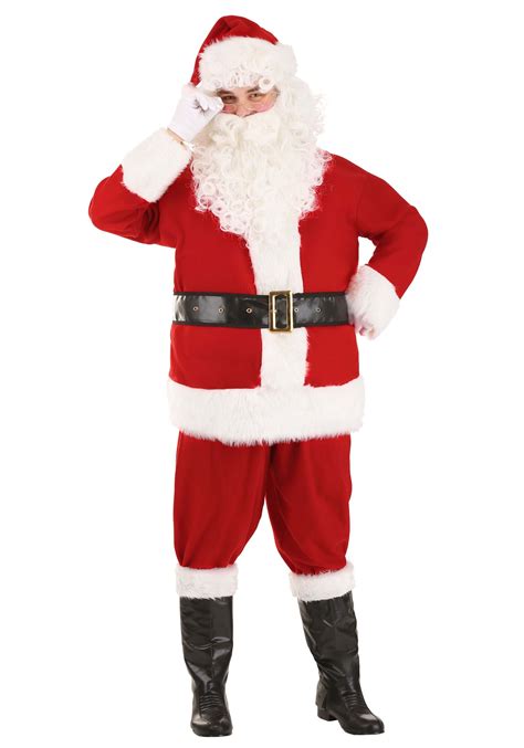 Santa Claus Christmas 5K Outfit Running Costume Ideas
